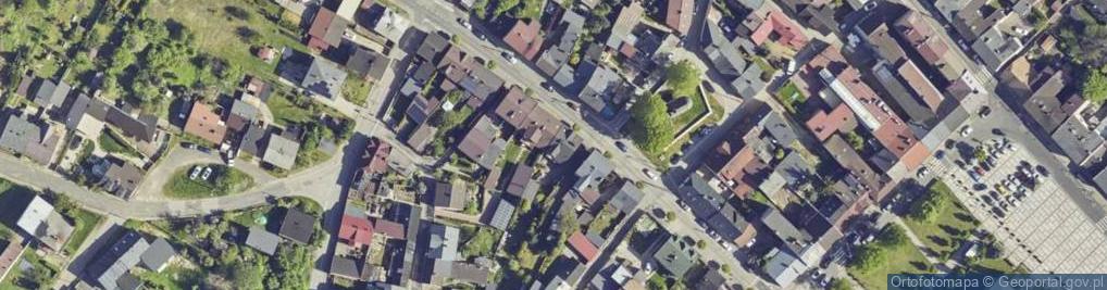 Zdjęcie satelitarne Świętojańska ul.