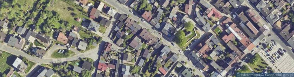 Zdjęcie satelitarne Świętojańska ul.