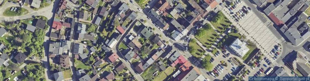 Zdjęcie satelitarne Świętojańska ul.