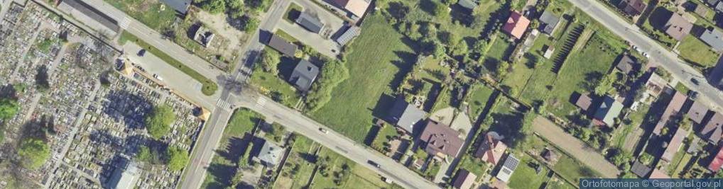Zdjęcie satelitarne Świętojańska ul.