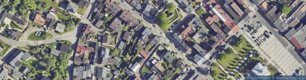 Zdjęcie satelitarne Świętojańska ul.