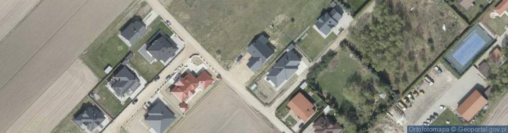 Zdjęcie satelitarne św. Huberta ul.