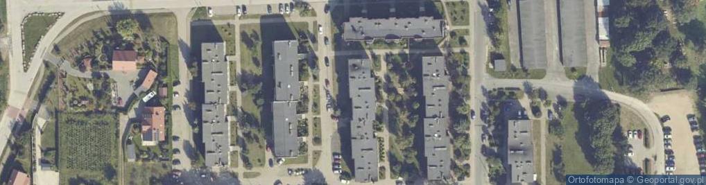 Zdjęcie satelitarne św. Barbary ul.