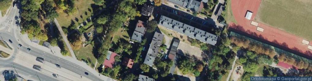 Zdjęcie satelitarne Swobodna ul.