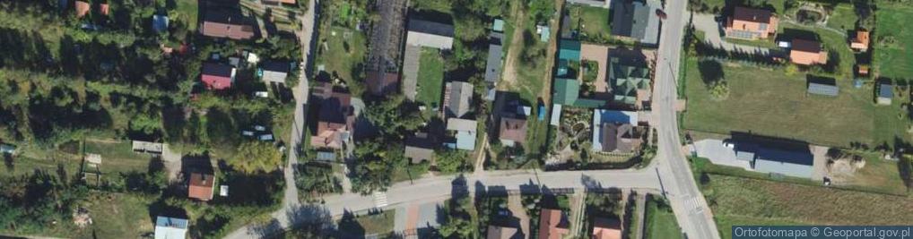 Zdjęcie satelitarne św. Krzyża ul.