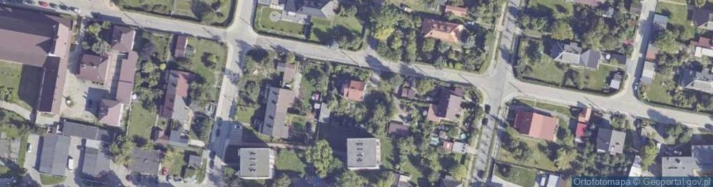 Zdjęcie satelitarne św. Barbary ul.