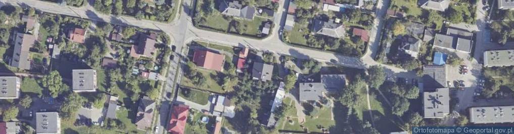 Zdjęcie satelitarne św. Barbary ul.