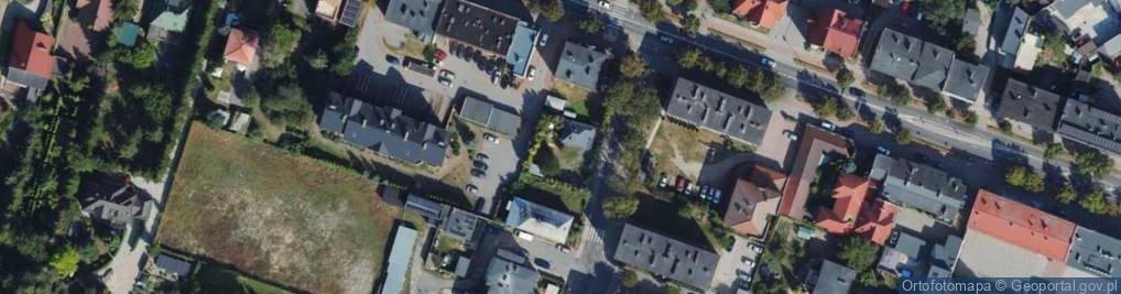 Zdjęcie satelitarne św. Elżbiety ul.