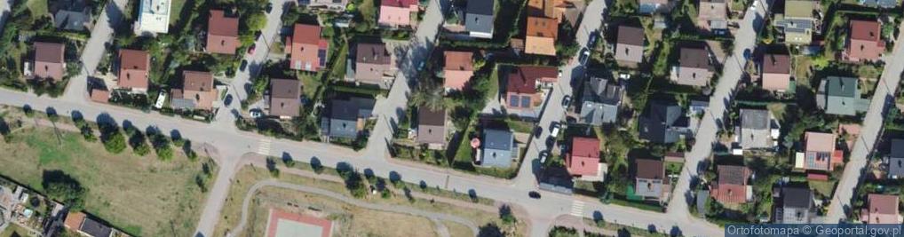 Zdjęcie satelitarne Świerkowa ul.