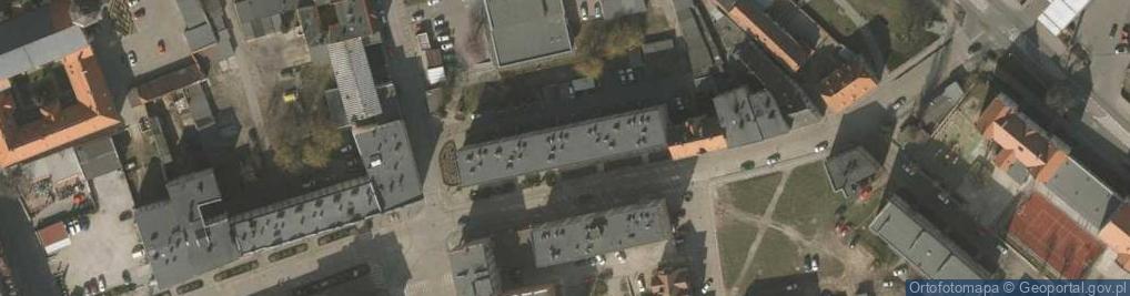Zdjęcie satelitarne św. Anny ul.