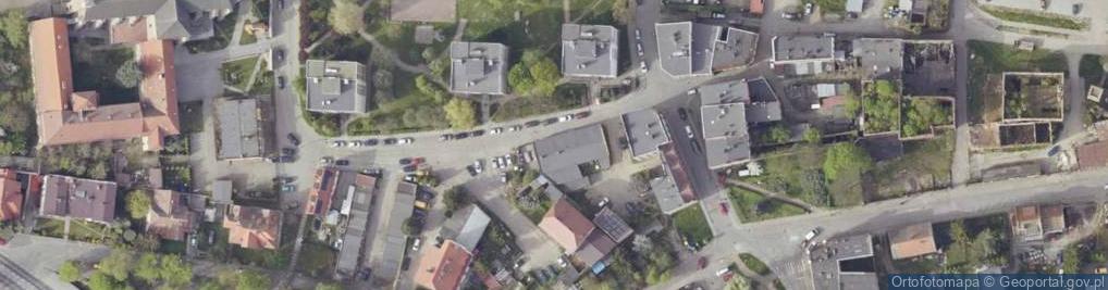 Zdjęcie satelitarne św. Floriana ul.