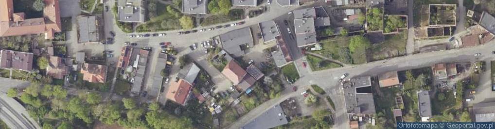 Zdjęcie satelitarne św. Floriana ul.