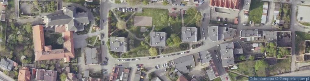 Zdjęcie satelitarne św. Floriana ul.