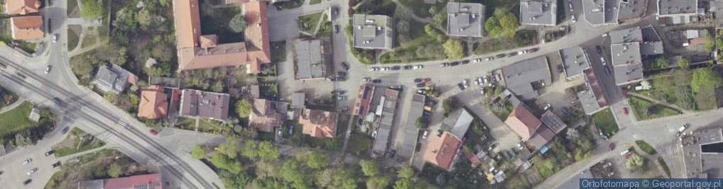 Zdjęcie satelitarne św. Floriana ul.