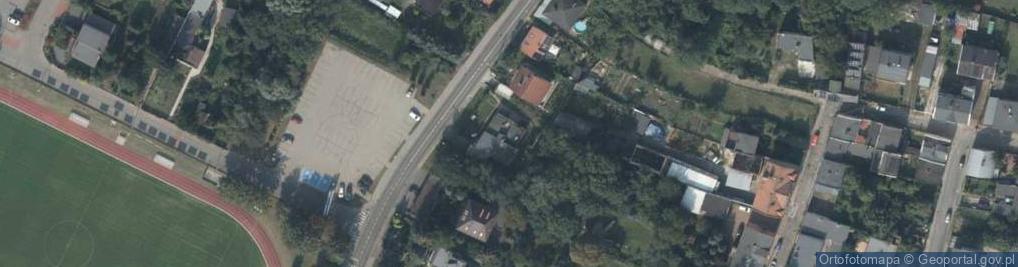 Zdjęcie satelitarne św. Marcina ul.