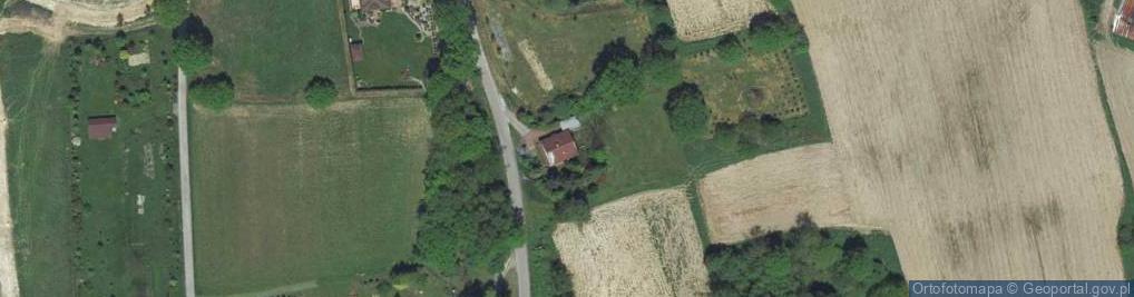 Zdjęcie satelitarne św. Stanisława ul.