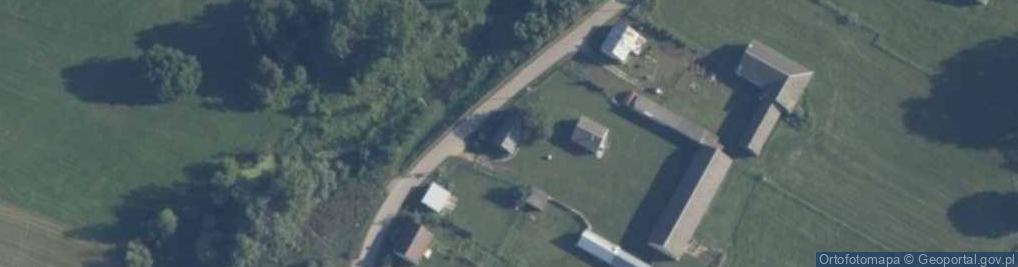 Zdjęcie satelitarne Świerże Zielone ul.