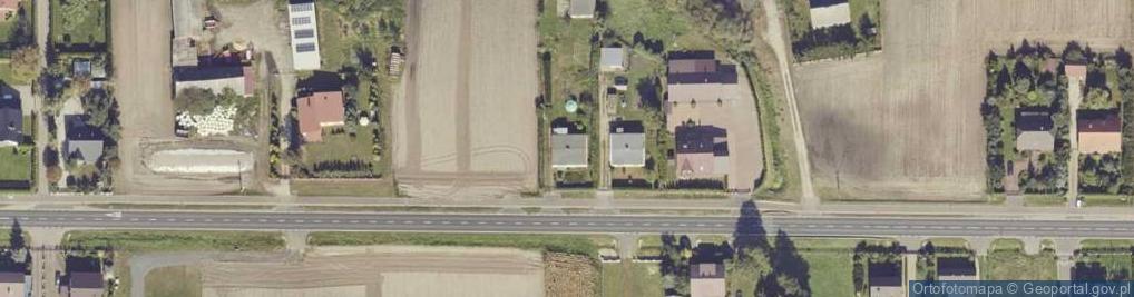 Zdjęcie satelitarne Święte ul.