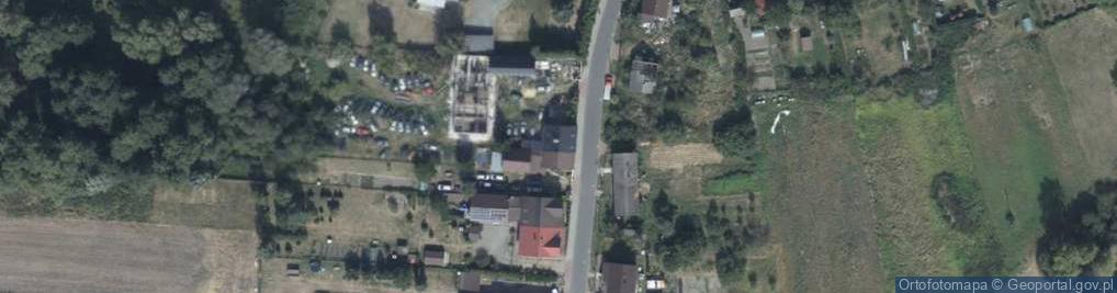 Zdjęcie satelitarne Święte ul.