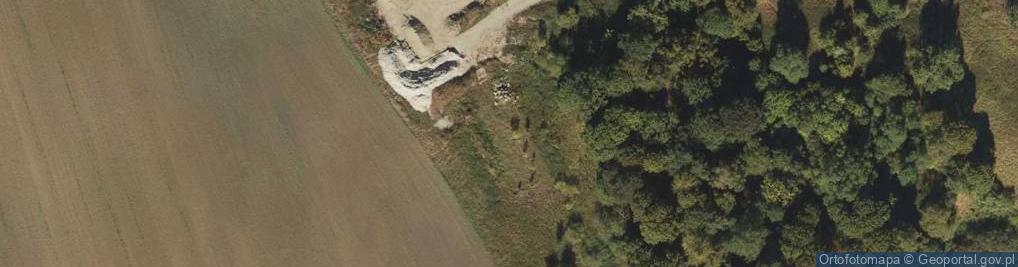 Zdjęcie satelitarne Święte ul.