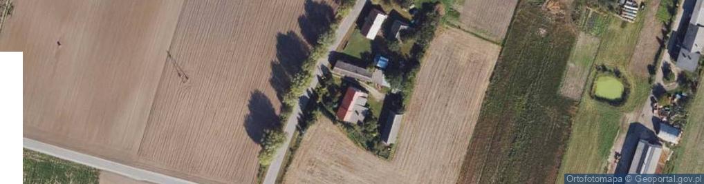 Zdjęcie satelitarne Święte ul.