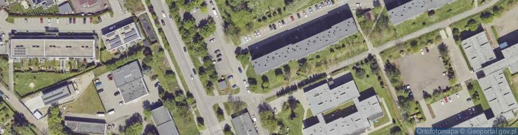 Zdjęcie satelitarne Świętokrzyska ul.