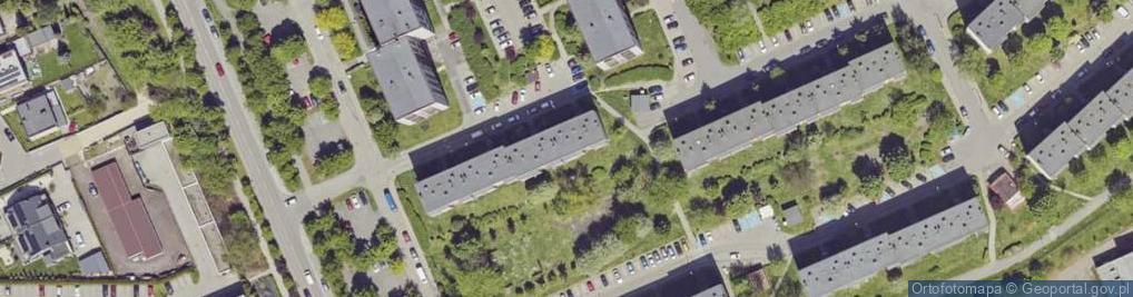 Zdjęcie satelitarne Świętokrzyska ul.