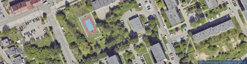 Zdjęcie satelitarne Świętokrzyska ul.