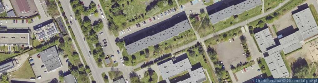 Zdjęcie satelitarne Świętokrzyska ul.