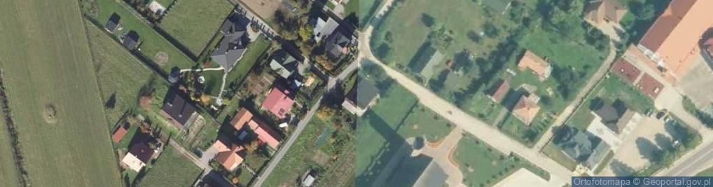 Zdjęcie satelitarne Świniarsko ul.