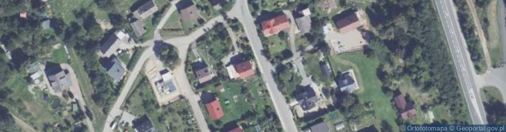 Zdjęcie satelitarne Świnna Poręba ul.