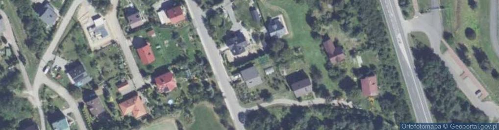 Zdjęcie satelitarne Świnna Poręba ul.