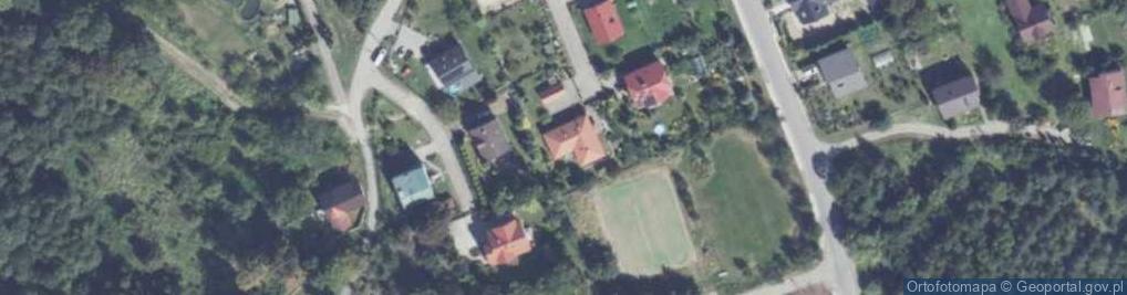 Zdjęcie satelitarne Świnna Poręba ul.