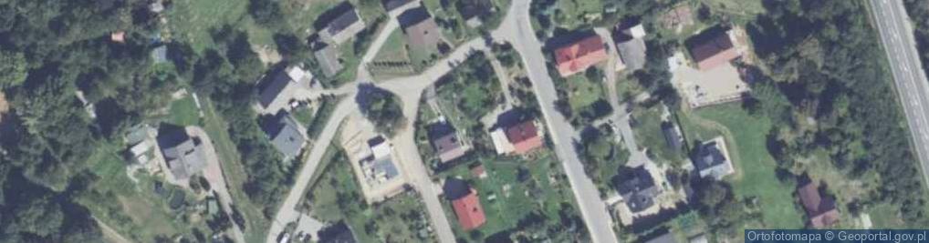 Zdjęcie satelitarne Świnna Poręba ul.
