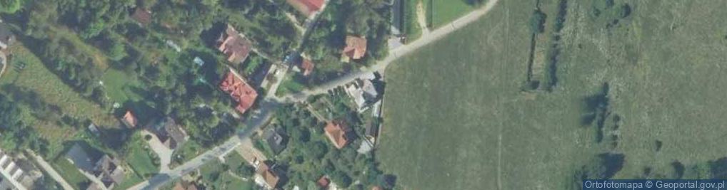 Zdjęcie satelitarne św. Krzyża ul.