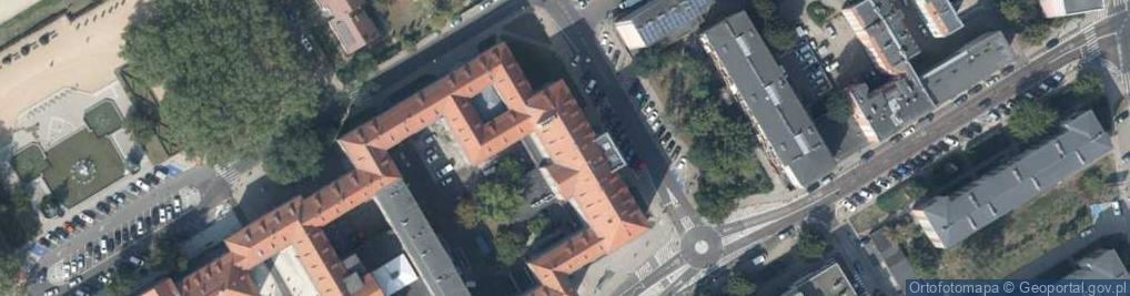 Zdjęcie satelitarne św. Jacka Odrowąża ul.