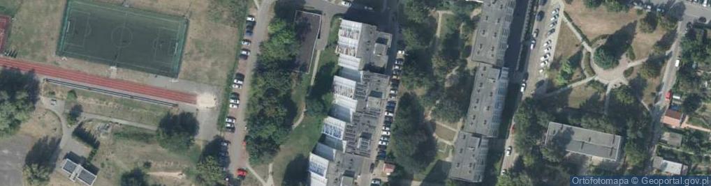 Zdjęcie satelitarne Świętoborzyców ul.
