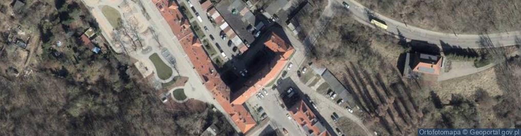 Zdjęcie satelitarne Świętojańska ul.
