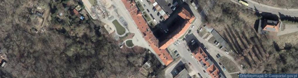 Zdjęcie satelitarne Świętojańska ul.