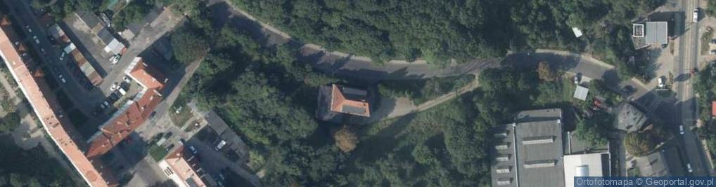 Zdjęcie satelitarne Świętojańska ul.