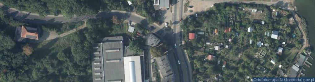 Zdjęcie satelitarne Świętojańska ul.
