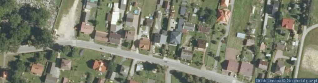 Zdjęcie satelitarne św. Stanisława ul.
