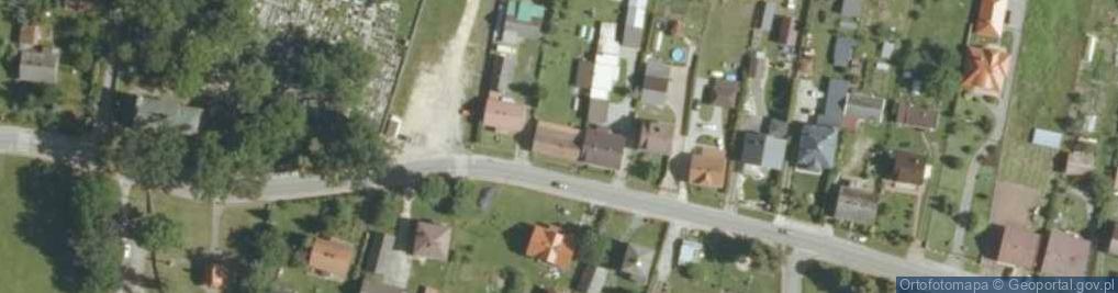 Zdjęcie satelitarne św. Stanisława ul.