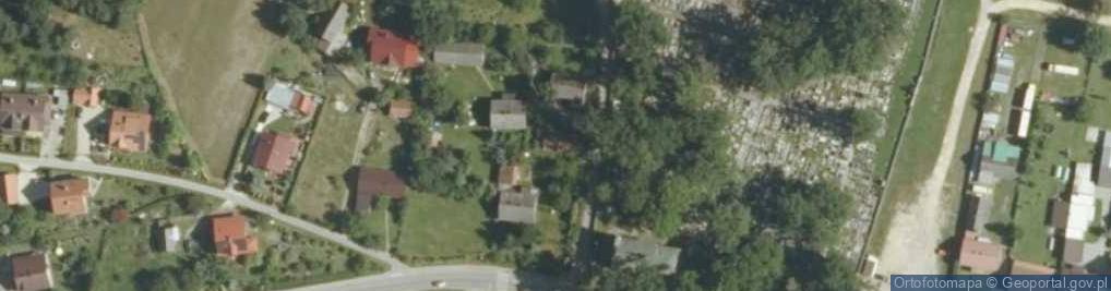 Zdjęcie satelitarne św. Stanisława ul.
