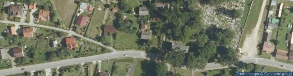 Zdjęcie satelitarne św. Stanisława ul.