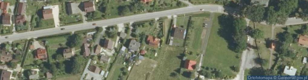 Zdjęcie satelitarne św. Stanisława ul.