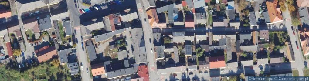 Zdjęcie satelitarne św. Marcina ul.