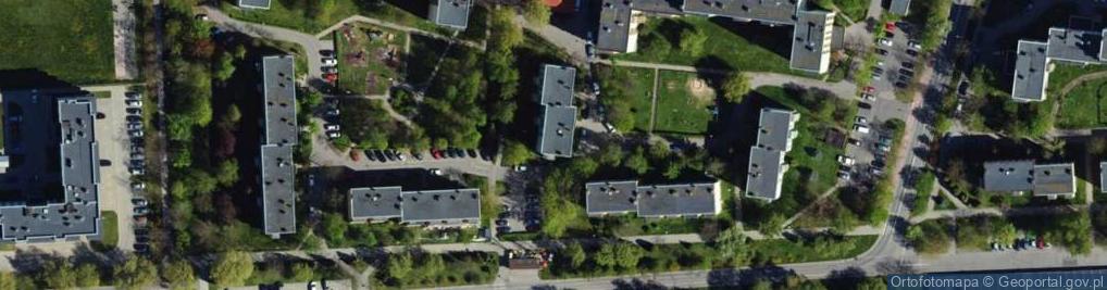 Zdjęcie satelitarne św. Barbary ul.
