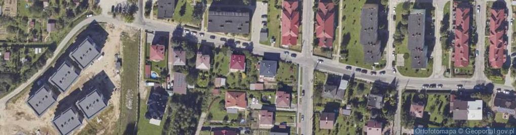 Zdjęcie satelitarne św. Katarzyny ul.