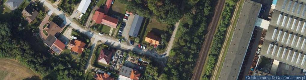 Zdjęcie satelitarne Świętopełka ul.
